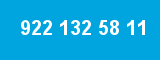 922 132 58 11 922 132 58 11